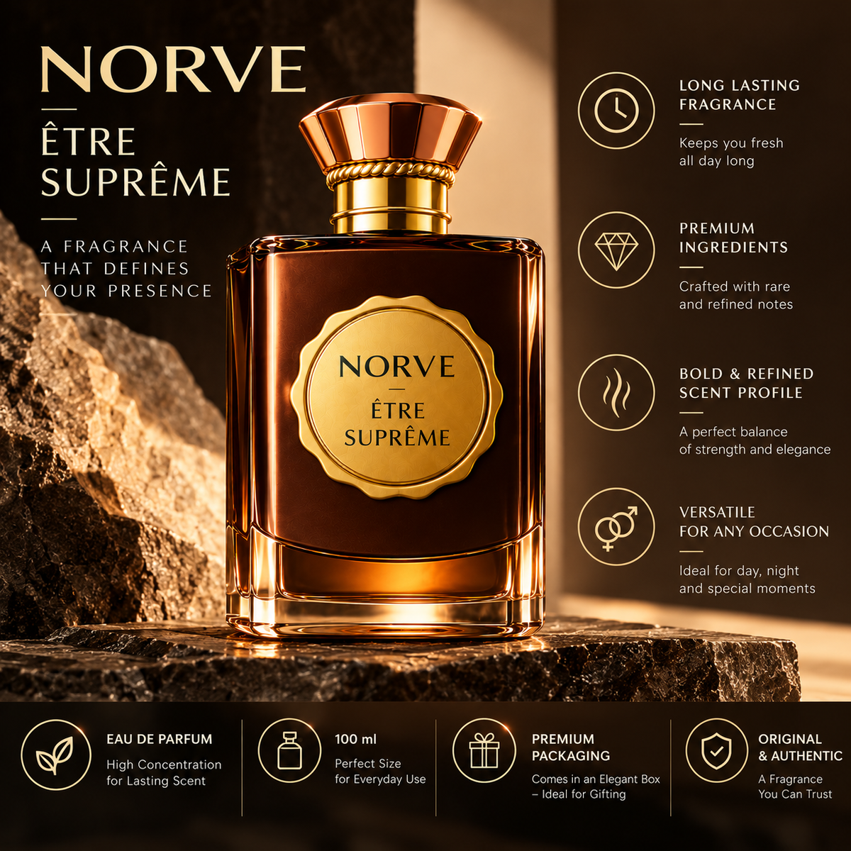 NORVE ÉTRE SUPRÊME Eau de Parfum | 100ML